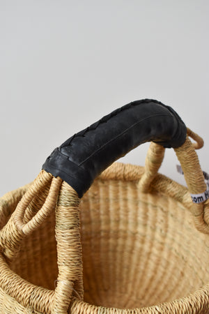 
                  
                    Natural Mini Round Basket (rubber handle)
                  
                