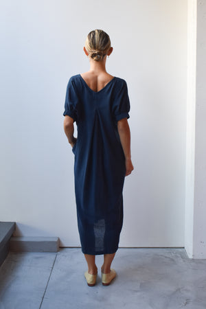 
                  
                    V-neck Relax Long Dress
                  
                