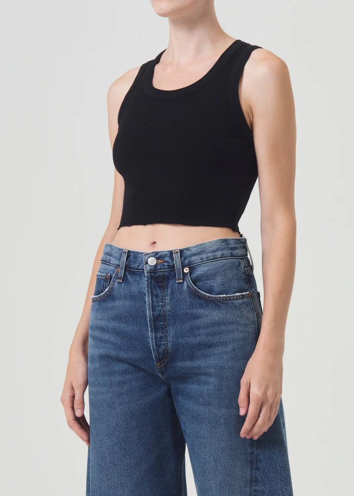 
                  
                    Cropped Poppy Tank
                  
                