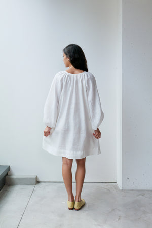 
                  
                    Linen A-line Short Dress
                  
                