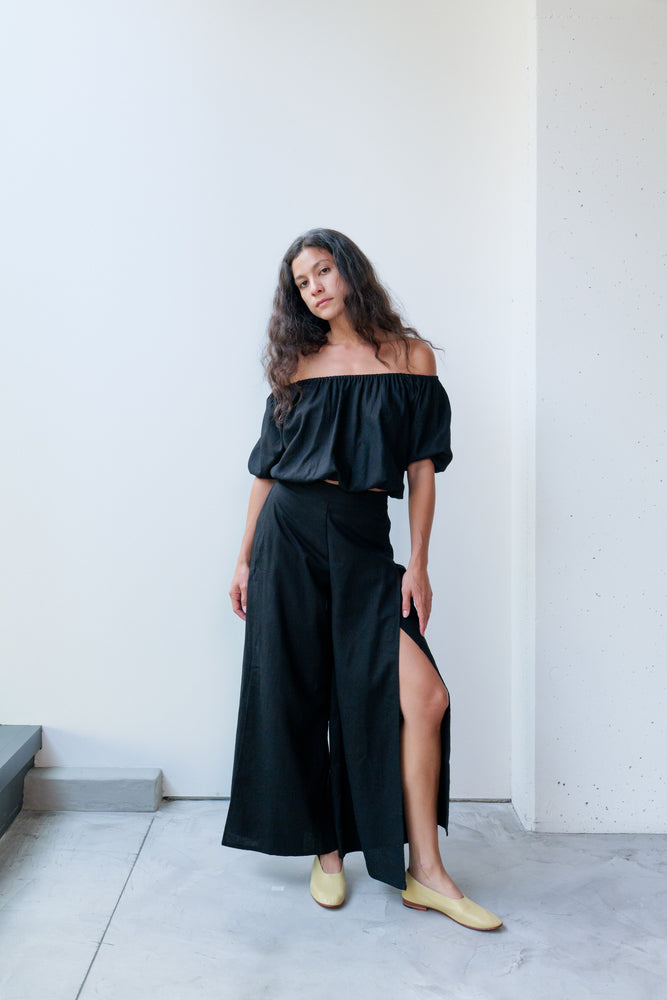 
                  
                    Slit Wide Pant
                  
                