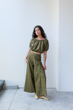 
                  
                    Slit Wide Pant
                  
                