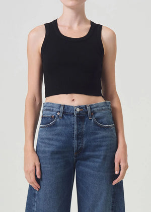 
                  
                    Cropped Poppy Tank
                  
                