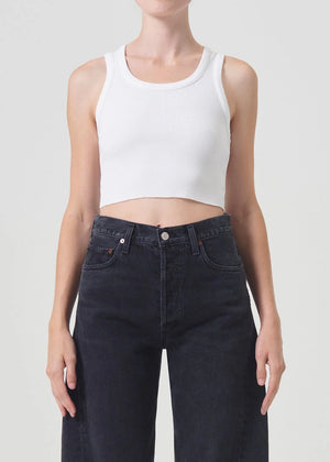 
                  
                    Cropped Poppy Tank
                  
                