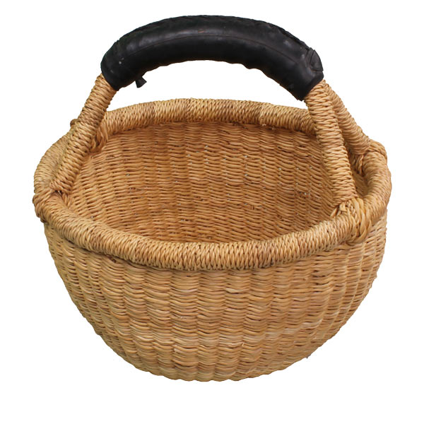 
                  
                    Natural Mini Round Basket (rubber handle)
                  
                