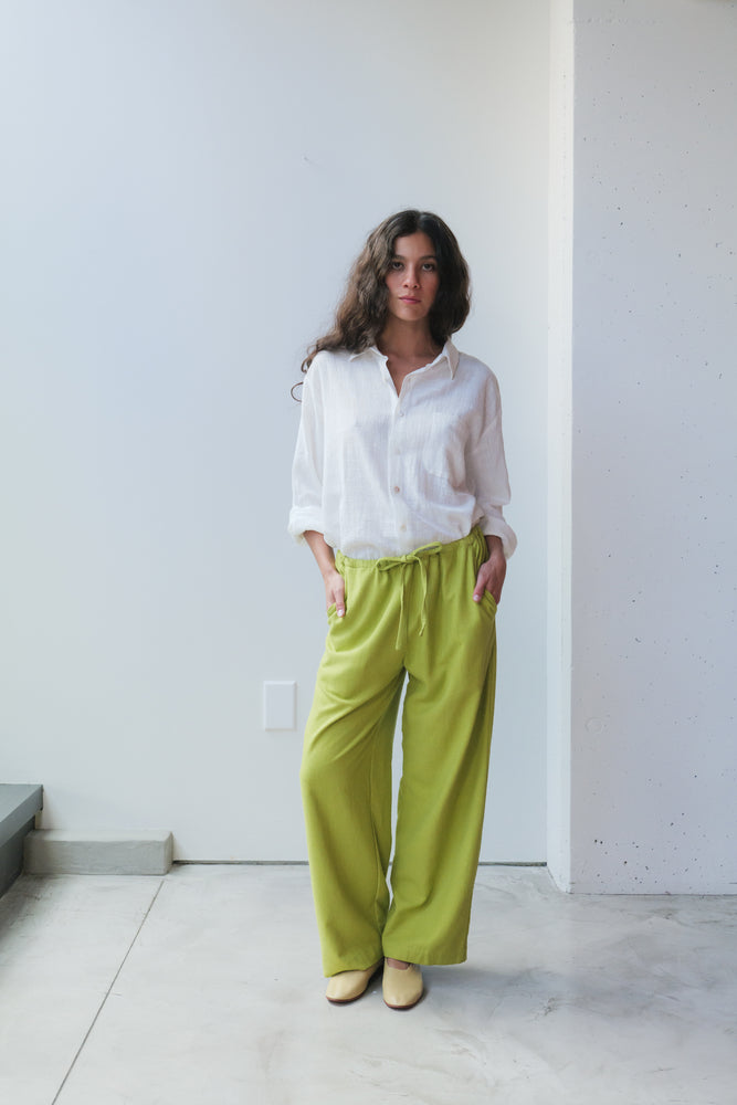 
                  
                    Silk Drawstring Pant
                  
                