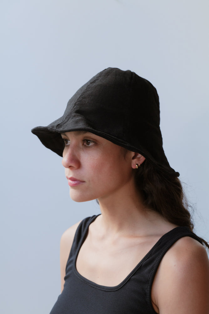 
                  
                    Linen Panel Hat
                  
                