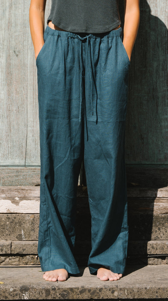 
                  
                    Linen Straight Pant
                  
                