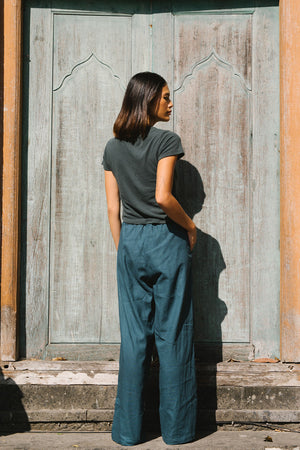 
                  
                    Linen Straight Pant
                  
                