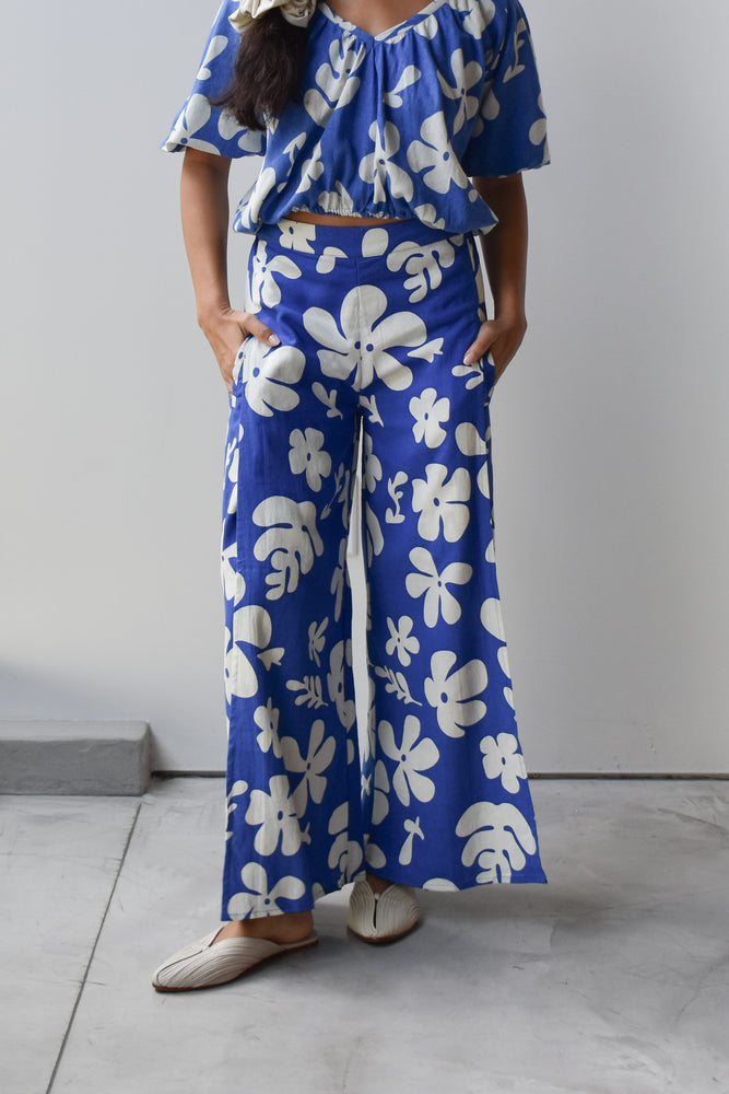 
                  
                    Slit Wide Pant - Pua Kenikeni
                  
                