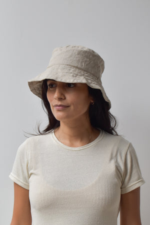 
                  
                    Linen Bucket Hat
                  
                