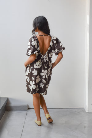 
                  
                    Back Open Puff Short Dress - Pua Kenikeni
                  
                