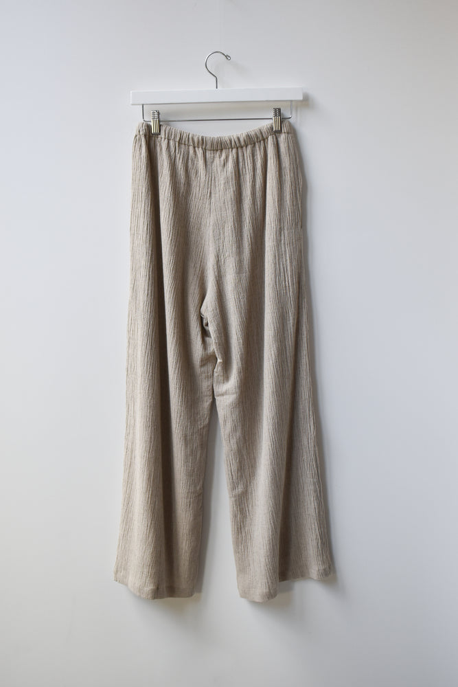 
                  
                    Linen Drawstring Wide Pants
                  
                