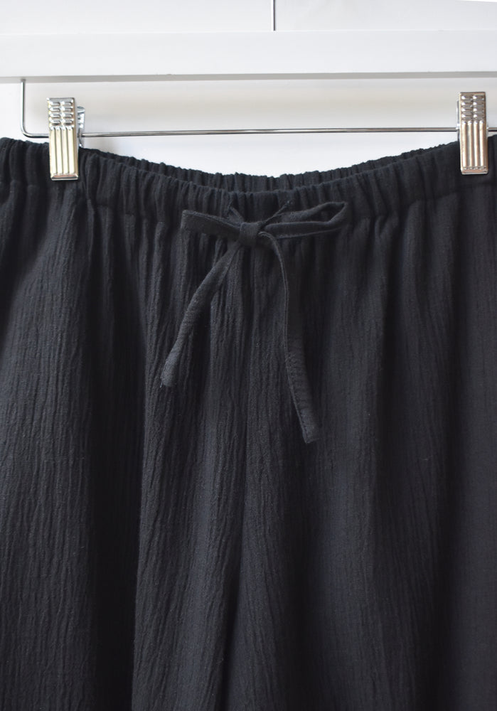 
                  
                    Linen Drawstring Wide Pants
                  
                