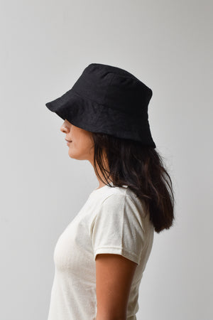 
                  
                    Linen Bucket Hat
                  
                