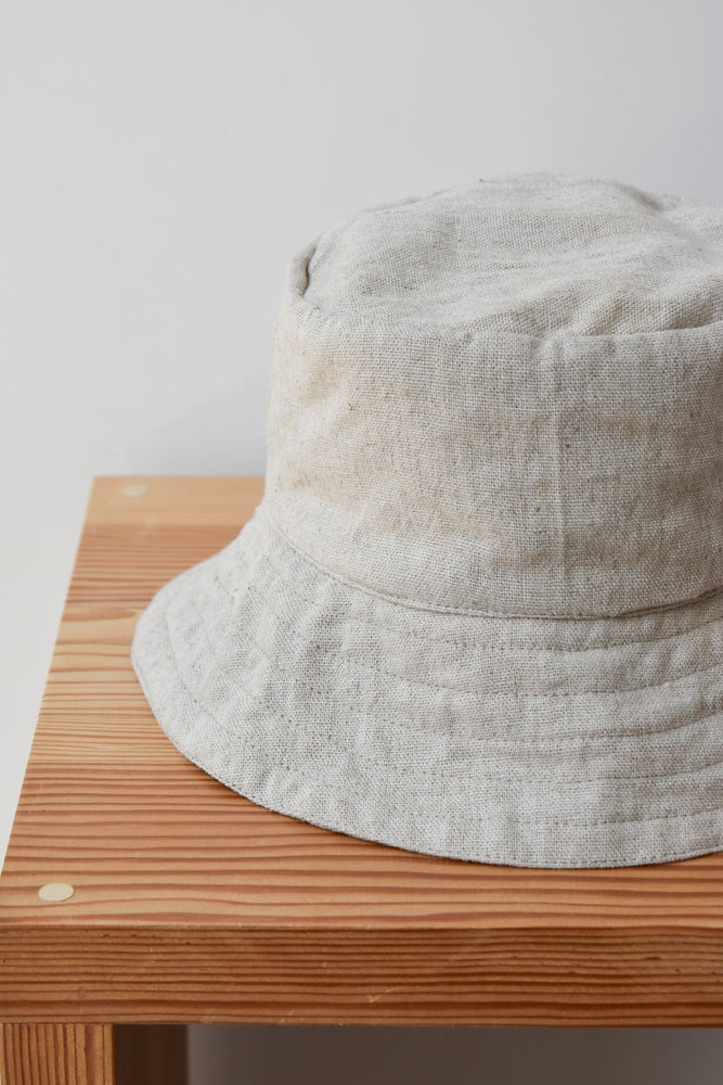 
                  
                    Linen Bucket Hat
                  
                