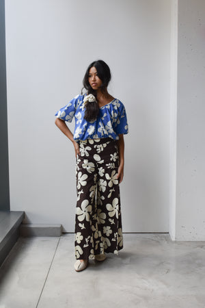 
                  
                    Slit Wide Pant - Pua Kenikeni
                  
                