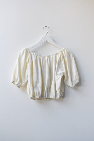 
                  
                    Cropped Top (Linen Blend)
                  
                