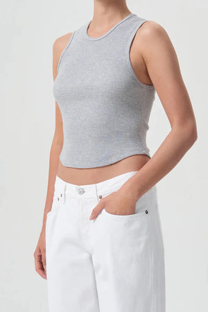 
                  
                    Nova Tank - Grey Heather
                  
                