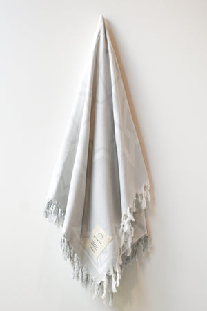 
                  
                    Organic Cotton Jacquard Throw
                  
                