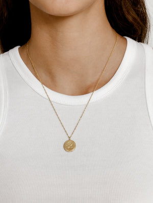 
                  
                    Rose Coin Necklace
                  
                