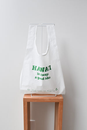 
                  
                    "Hawaii" Standard Baggu - White x Brite Green
                  
                